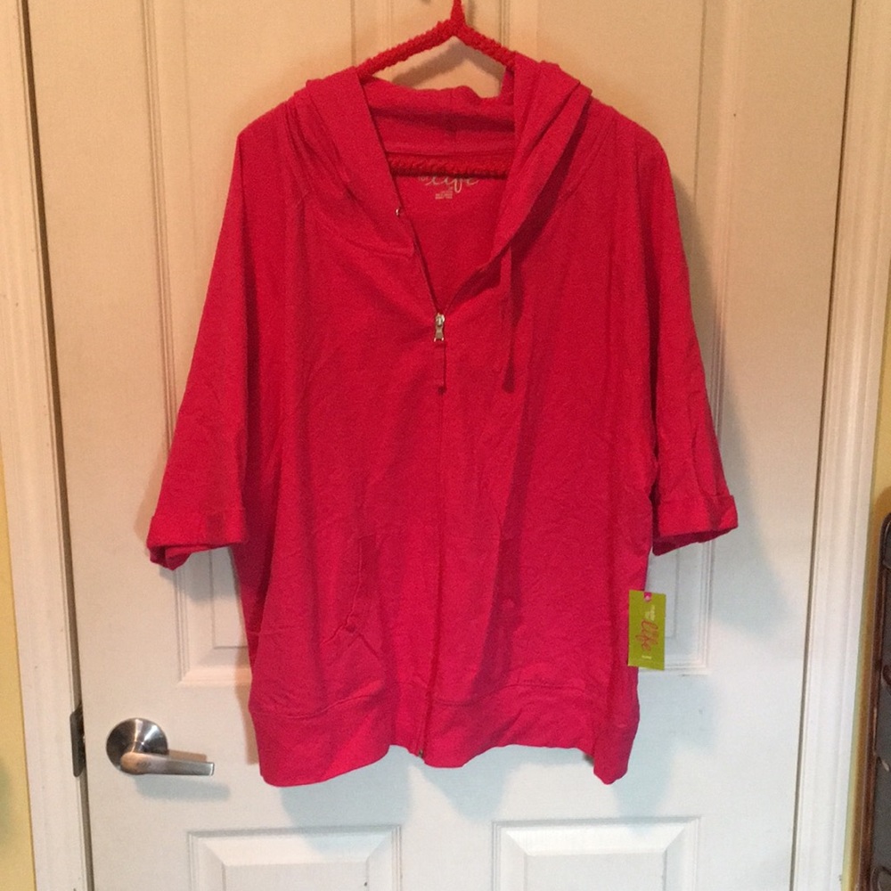 Short Sleeve Hoodie.